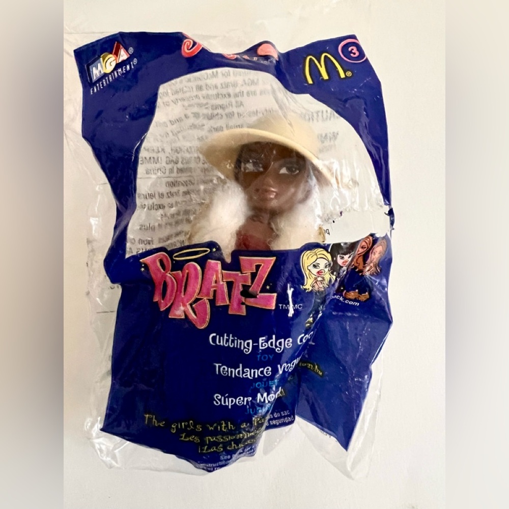McDonald’s Bratz Doll #3 Sasha 2002 Vintage